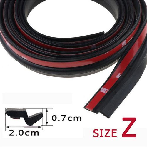 Epdm Rubber Weatherstrip Car Door Seal Strip Big D Small D Z P Type Waterproof Sound Insulation Soundproof Auto Seal 3m Adhesive