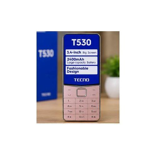 T530 - 3.4 Screen - Dual SIM - 2400mAh Battery -GOLD