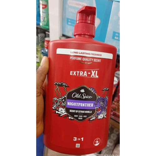 Night panther scent of citrus vanilla body,face hair wash