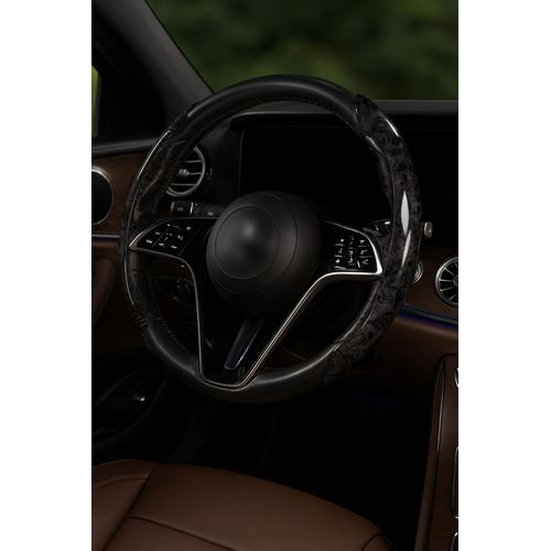 Pristine Quality Greyish Formica Steering Grip for all Vehicles