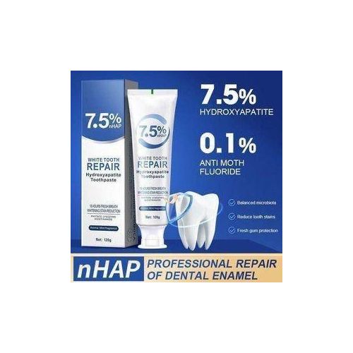7.5% Hydroxyapetite toothpaste fresh breath