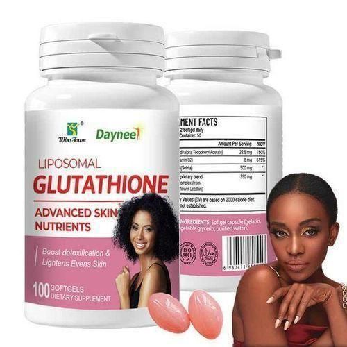 Liposome Glutathione Pills (100Softgels)- Advanced Skin Care Supplements 1pc