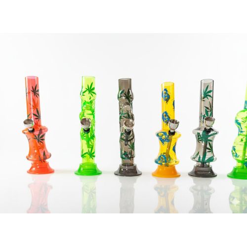Mini Acrylic Bong Water Smoking Pipe