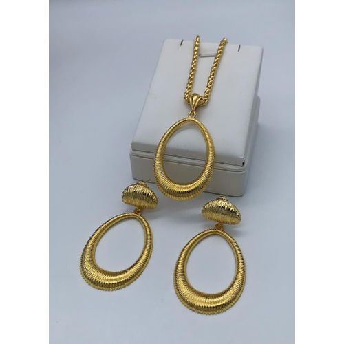 Ladies Luxury Jewelries Sets Necklace