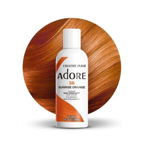 Semi-Permanent Haircolor coloration AGENT 38 SUNRISE ORANGE COLOUE