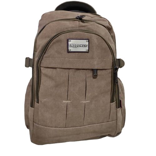 Strong Khaki Durable Laptop Backpack