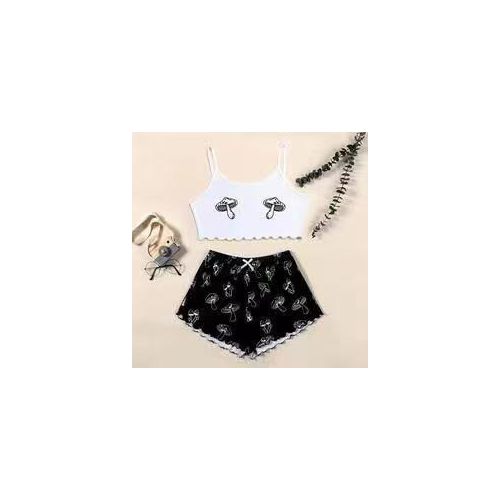 Trending Ladies Night Wear - Top And Short-