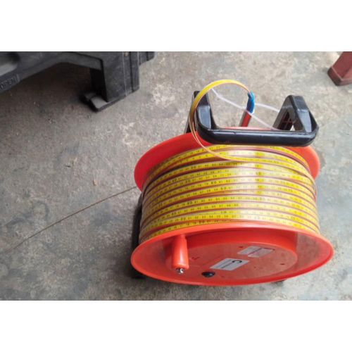200M Water Level Meter Dip Meter for Deep Borehole Well Depth Measurement - Portable Cable Reel