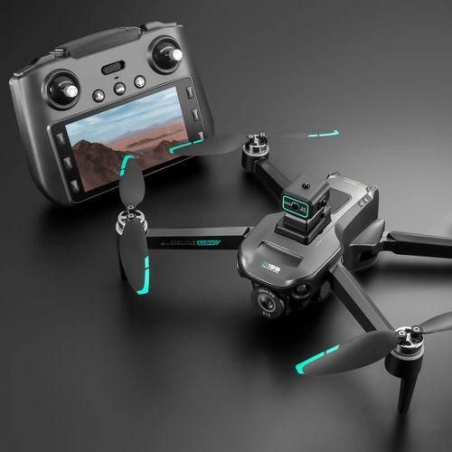 S159 GPS Drone 8K Professional HD 4K Dual Camera Lens With 2 Big Batteries & Screen Remote 5G WIFI 500m -1km 360°Obstacle Avoidance Brushless Foldable Quadcopter