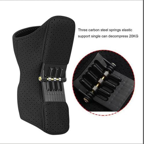 Upgraded Knee Stabilizer Knee Strap Brace With Enhanced Spring-Loaded Knee Support - Adjustable Breathable Knee Brace for Squats, Volleyball & Climbing, Non-Slip Joint Protection Booster for Active Men & Women