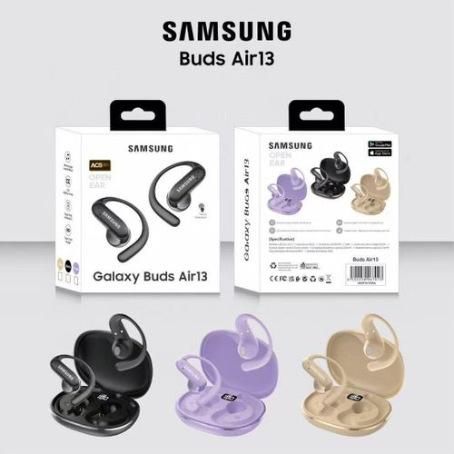 Galaxy Buds Air 13– True wireless earbuds with 24-bit Hi-Fi sound, Active Noise Cancellation, 360 Audio Headset , seamless Galaxy Headphone, ecosystem connectivity