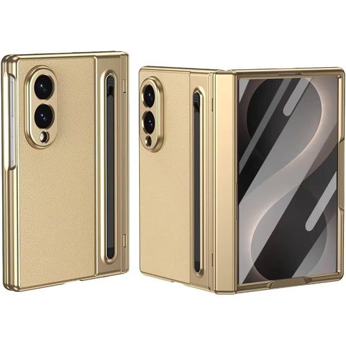 Samsung galaxy Z fold 8 plating leather Case with S Pen included