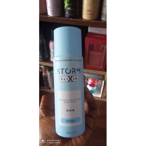 Storm Elixir Magic Perfumed Deodorant Body Spray. Nafdac No: A2-109043