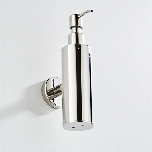 Stylish Wall-Mounted 304 Stainless Steel Liquid Soap Dispenser Manual Soap Dispenser for Home
