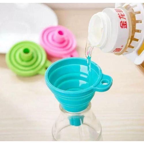 Silicone Foldable Collapsible Funnel 1 PC