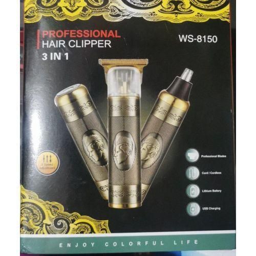 3 in 1 professional hair clipper