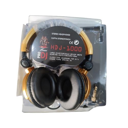 Power Pro DJ Stereo Headphone HDJ-1000