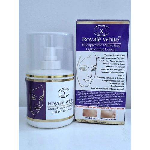 Royale White Complexion Perfecting Lightening Lotion 300ml NAFDAC NO A2-0323