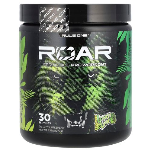 Roar, Ferocious Pre-Workout 270g (ANY AVAILABLE FLAVOUR)