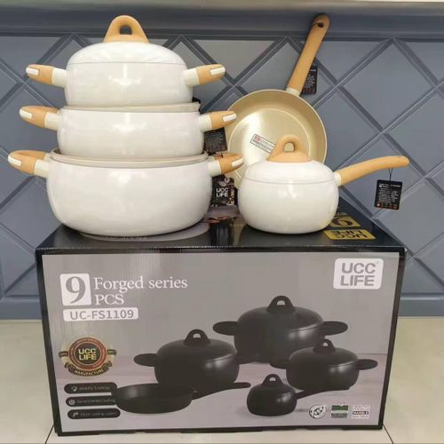 Set Non-stick Die Cast Iron Pot Set Cookware- Non-Toxic