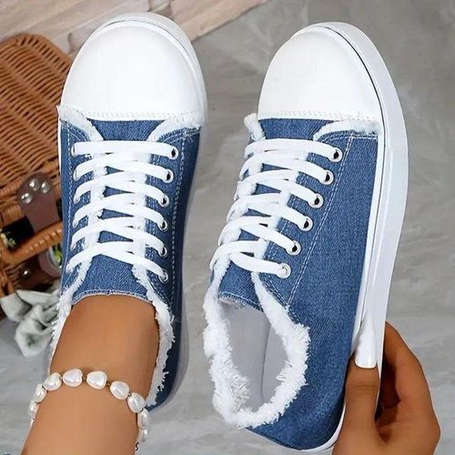 Trendy Lovely Ladies Jeans Sneakers