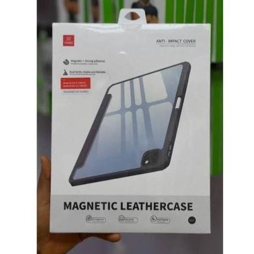 Magnetic anti impact leather case for iPad A16 11 (2026)