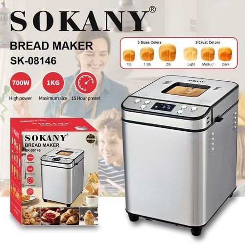 Automatic Bread Maker with Dough Kneading - SK-08146