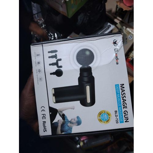 muscle massage gun, deep tissue massager, Blueidea massage gun, portable electric massager, percussion muscle relaxer
