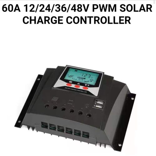 PWM SOLAR CHARGE CONTROLLER 60A 12/24/36/48v AUTO