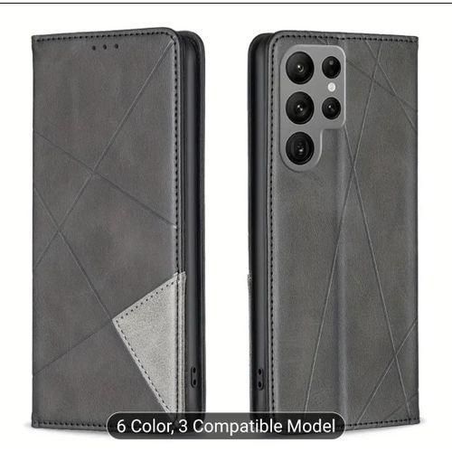 Galaxy S26 Ultra leather wallet phone case