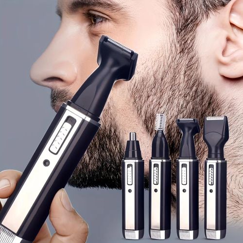 4 In 1 Nose Hair Trimmer Eyebrow And Ear Hair For Men - USB