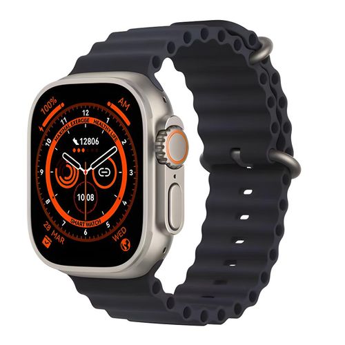 TenH ULTRA2 Smart Watch 2.01'' HD Scratchproof Black