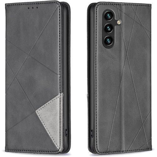 Samsung A36/A56 Quality Leather Flip Case -Black