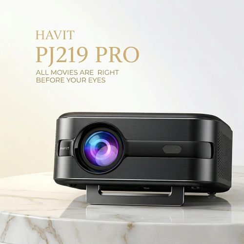 PROJECTOR Havit PJ219 PRO Android TV 9.0 Smart Projectors 1080P Full HD 4K Support Portable Home Cinema