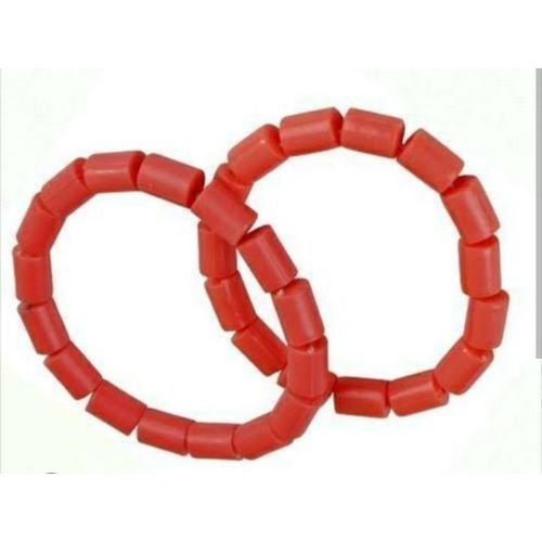 Cultural handbeads- Coral