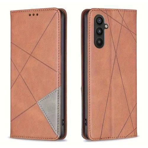 Galaxy A57 leather wallet case