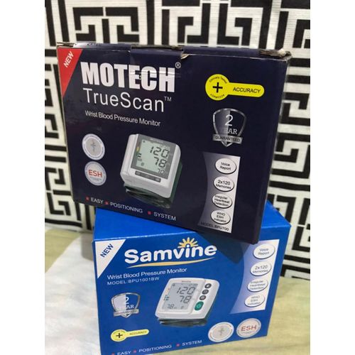 Wrist blood pressure monitor