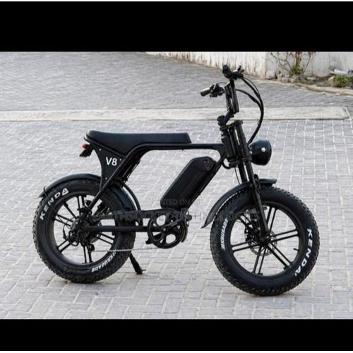 Unique OUXI V8 All-Terrain Fat Tire Electric Bike – 750W Motor, 48V 15Ah Battery, Dual Disc Brakes, 7-Speed