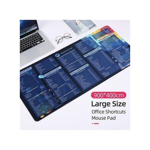 900*400mm Oversized Starry Sky Mouse Pad Non-slip Keyboard Pad Desk Mat