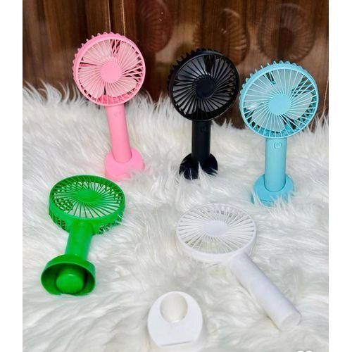 Portable Handheld Fan, Three-Speed Adjustable Wind Brings Coolness, Stylish Design Portable Structure Mini Fan Suitable For Bedroom And Office.