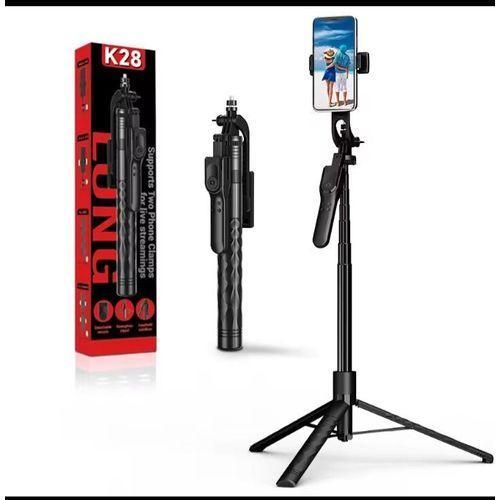 Wireless Selfie Stick Tripod Extendable Tripod Bluetooth Detachable Remote Control