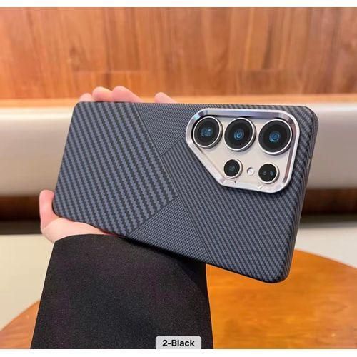 Samsung Galaxy S23 Ultra fiber texture design MagSafe case