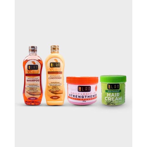 Anti-Dandruff Hair Kit ( Anti-dandruff Cream, Leave in Conditioner, Shampoo, Conditioner)