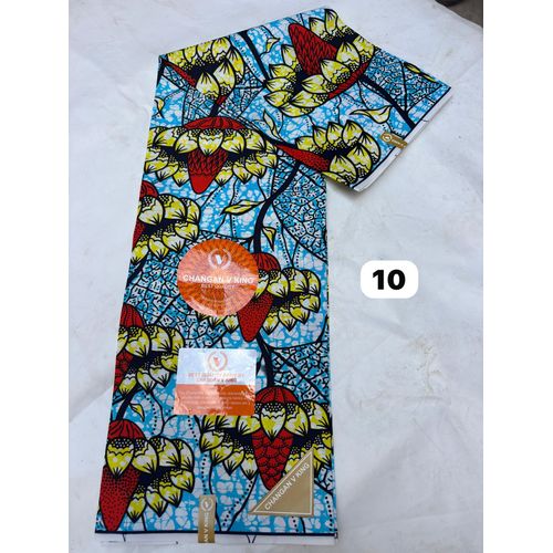 Quality Ankara Fabric Material -6yards (medium)