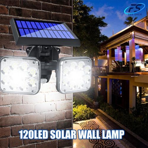 LED Solar Lights Outdoor, Motion Sensor Security Light