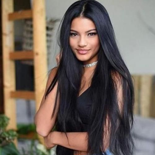 Straight Hair Wig With Closure