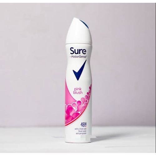 MotionSense Pink Blush Perfumed Body Spray 250ml X3