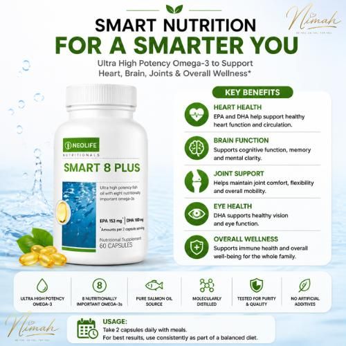 Smart 8 Plus - 60 Capsules (Single)