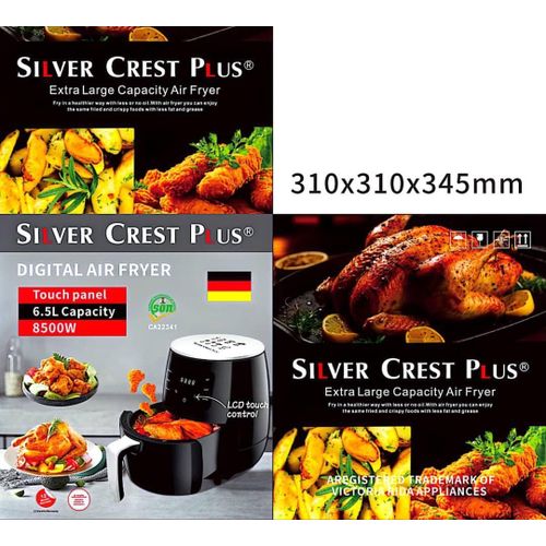 Silver Crest Plus Digital Air Fryer 6.5L Capacity