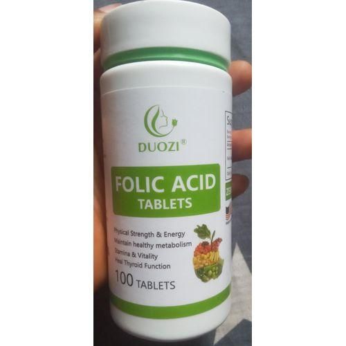 Foli Acid Tablets Duozi FolicX1